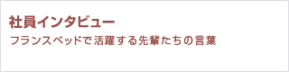 社員インタビュー