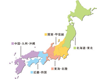 日本地図