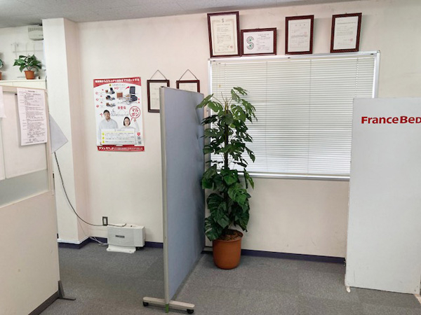 メディカル大分営業所の内観