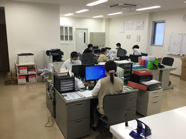 メディカル柏営業所の内観