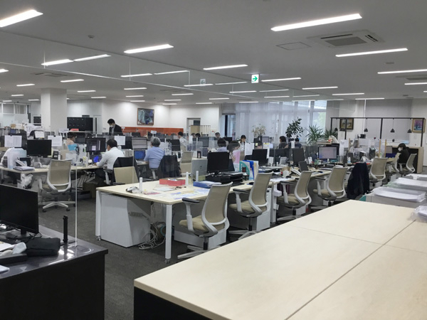 メディカル小平営業所の内観