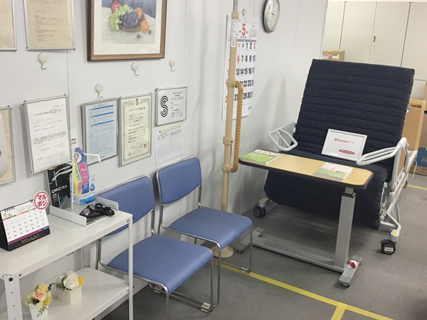 メディカル板橋営業所の内観