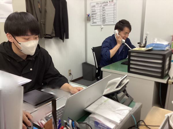 メディカル田無営業所の事務所