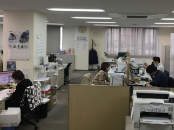 メディカル札幌営業所の内観