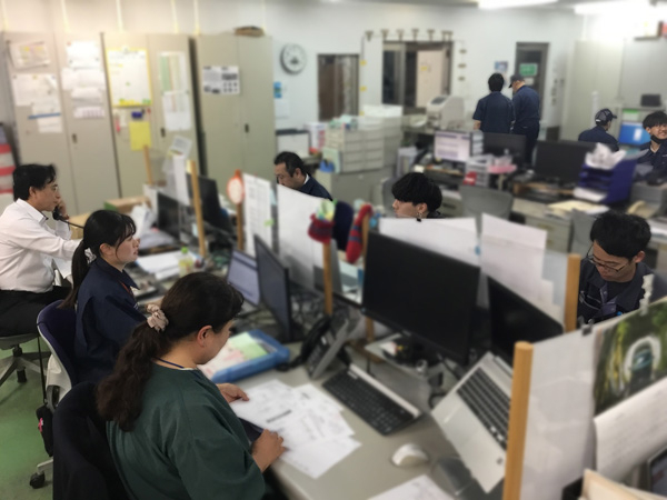 メディカル大和営業所の内観